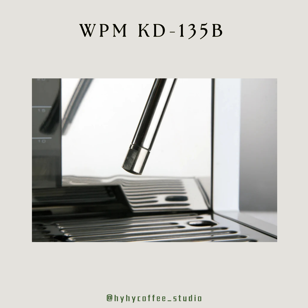 【香港電壓】WPM  KD-135B 單加熱塊意式咖啡機（一年保養）