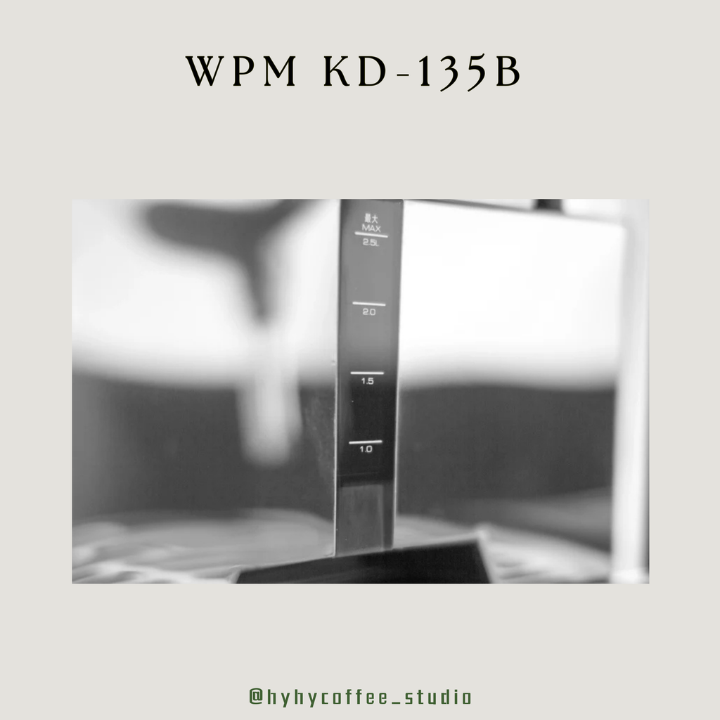 【香港電壓】WPM  KD-135B 單加熱塊意式咖啡機（一年保養）