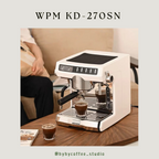 【香港電壓】WPM  KD-270SN 雙加熱塊意式咖啡機（一年保養）