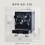 【香港電壓】WPM KD-330 單頭鍋爐意式咖啡機 黑色
