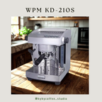 【香港電壓】WPM  KD-210S3 (銀色) 雙加熱塊意式咖啡機（一年保養）