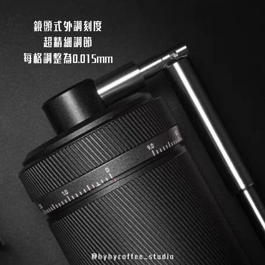【無須千元旗艦手磨】TIMEMORE 栗子 S3 外調式手搖磨豆機 綠/黑/白