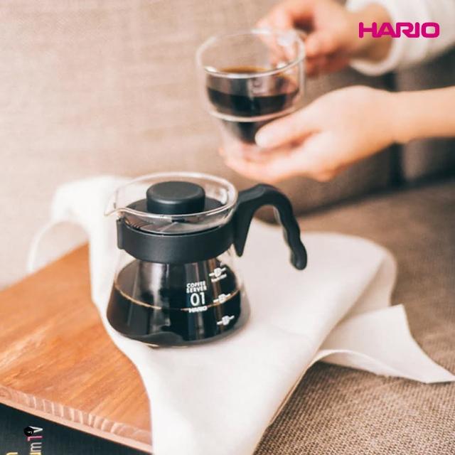 【HARIO】VCS-01B 01 握感咖啡下壺高溫耐熱分享壺 (450ml)