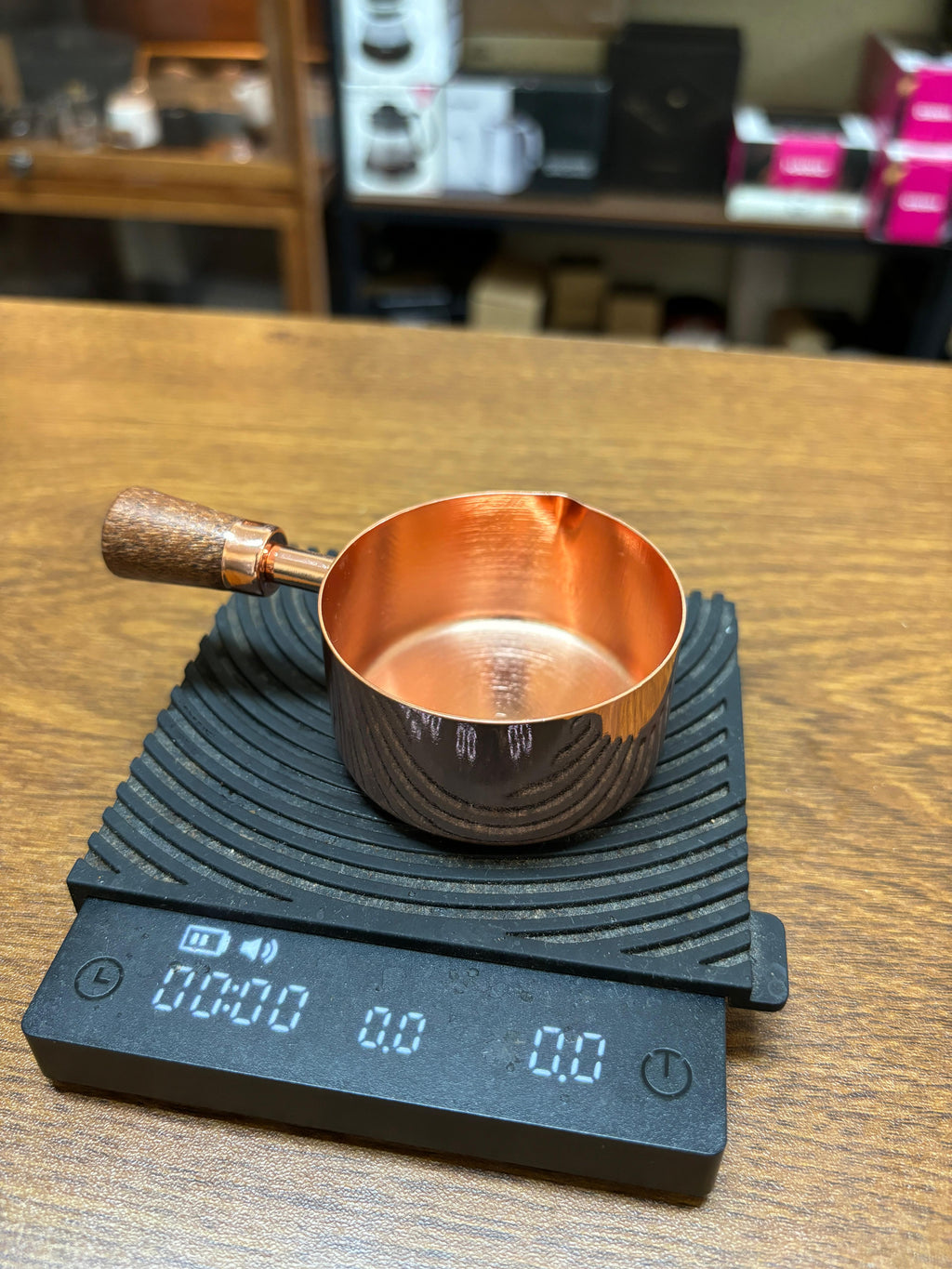不鏽鋼帶柄量杯80ML（量豆/Espresso）兩色可選