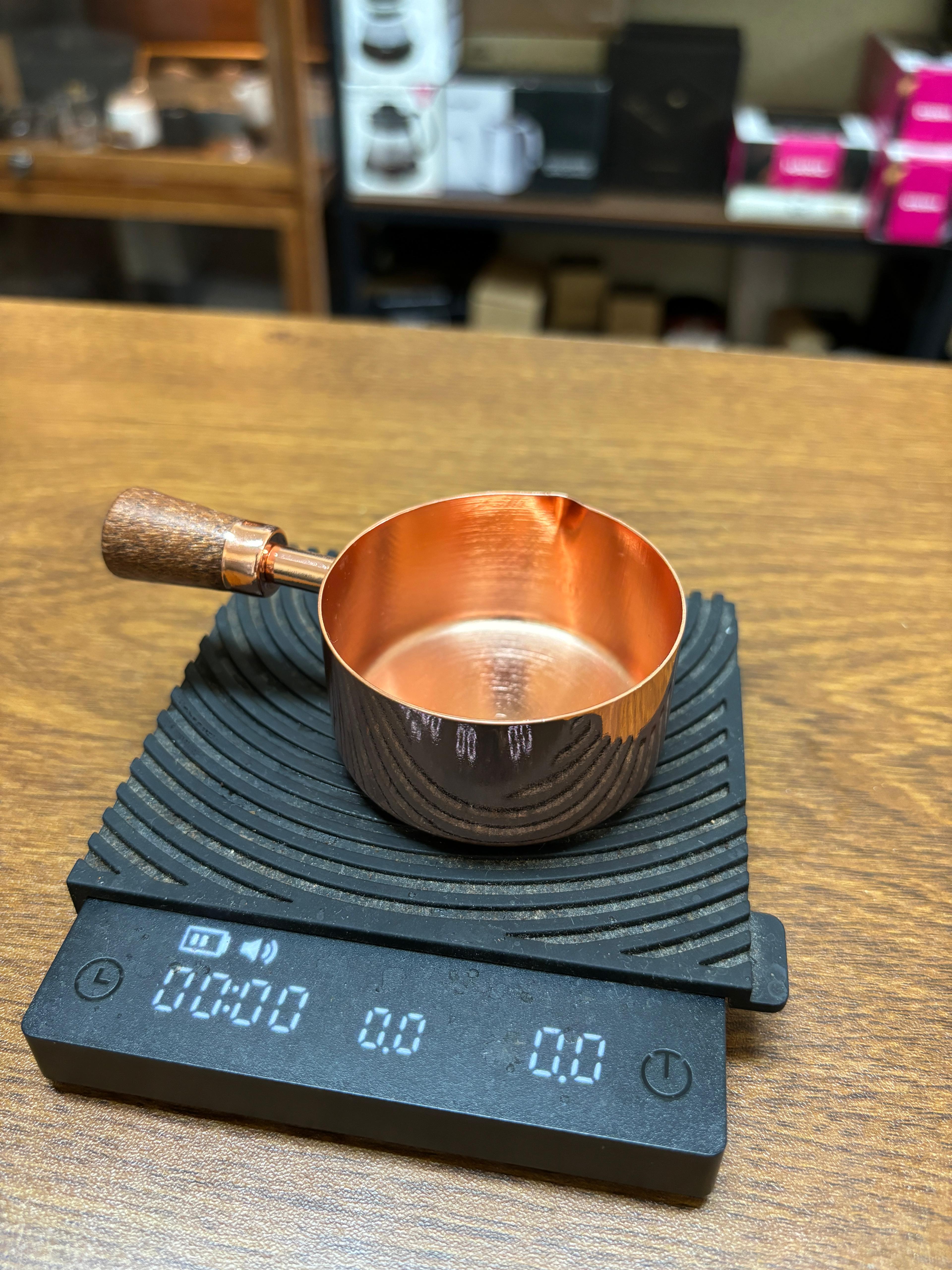 不鏽鋼帶柄量杯80ML（量豆/Espresso）兩色可選