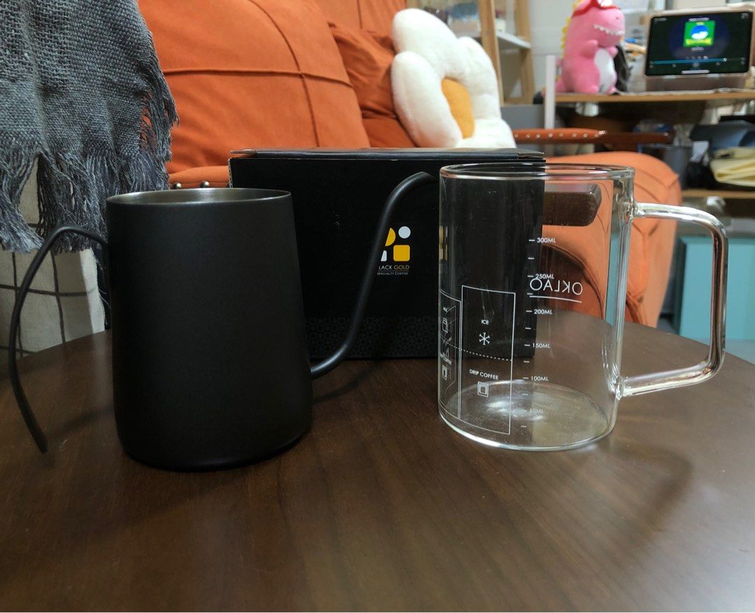 BLACK GOLD 便攜輕便手沖壺 300ML 合適露營/擺office