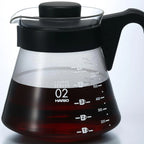 【HARIO】VCS-02B 02 握感咖啡下壺高溫耐熱分享壺 (700ml)