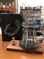 Hario V60 Space V 太空黑玻璃手沖套裝 02 (PVD Dripper Set)