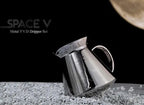 Hario V60 Space V 太空黑玻璃手沖套裝 02 (PVD Dripper Set)
