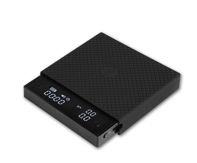 TIMEMORE泰摩黑鏡 BASIC 2 LED觸控手沖咖啡電子秤(全新流速偵測)-黑/白